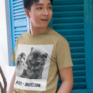 T-shirt En Tri-matière Simple, moderne et personnalisé animal de compagni