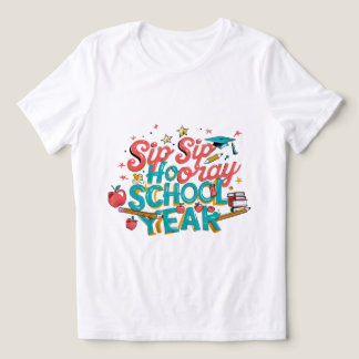 T-shirt En Tri-matière sip sip hooray retour à l'école