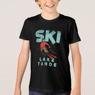 T-shirt En Tri-matière Ski Lake Tahoe