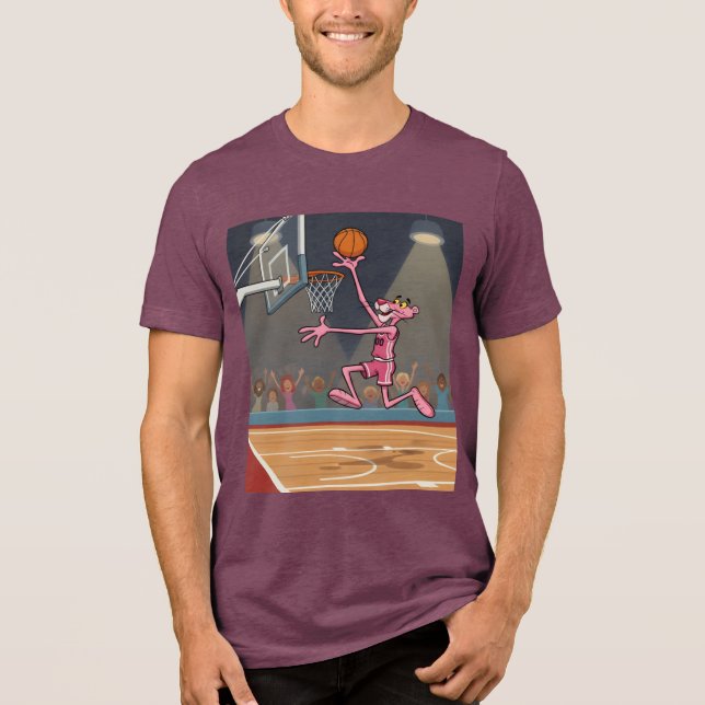 T-shirt En Tri-matière Slam Dunk Panthère Rose (Recto)