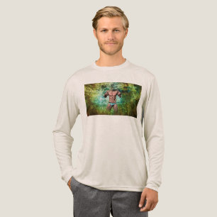 T-shirt En Tri-matière SlipperyJoe's homme adulte très musclé torse nu 