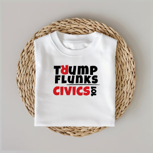 T-shirt En Tri-matière slogan de protestation étudiant anti-Trump rouge n