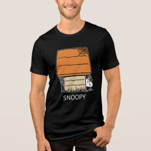T-shirt En Tri-matière Snoopy Halloween Spider Web Doghouse