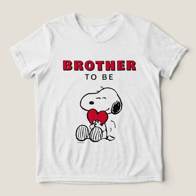 T-shirt En Tri-matière Snoopy | Little Sweetheart Tri-Blend Shirt (Design Recto)