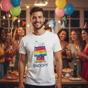 T-shirt En Tri-matière Snoopy Rainbow Dog House