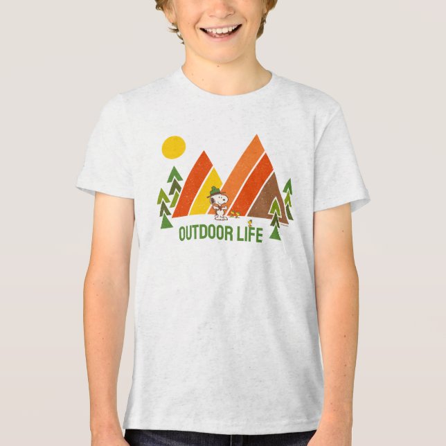 T-shirt En Tri-matière Snoopy | Scout Beagle - Le grand extérieur (Recto)