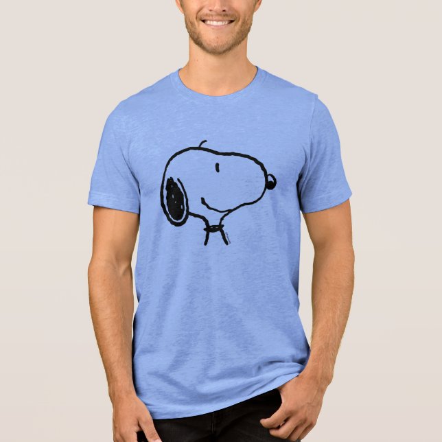 T-shirt En Tri-matière Snoopy Smile Giggle Laugh (Recto)