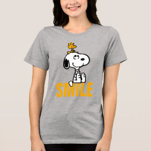T-shirt En Tri-matière Snoopy & Woodstock - Tous les sourires