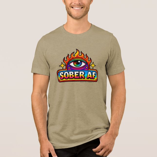 T-shirt En Tri-matière Sober AF -  (Recto)