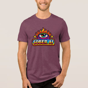 T-shirt En Tri-matière Sobre à fond -