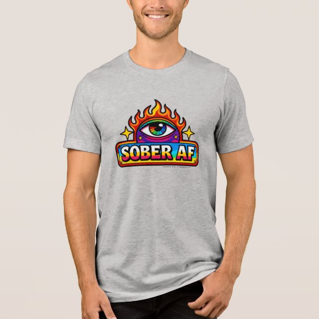 T-shirt En Tri-matière Sobre AF -  (Recto)