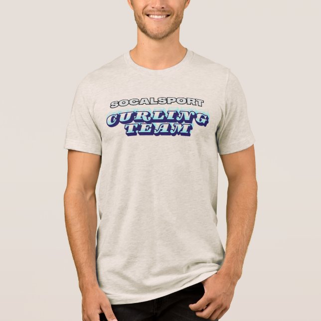 T-shirt En Tri-matière SoCalSport Curling Team (Recto)