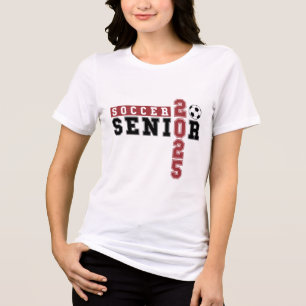 T-shirt En Tri-matière Soccer Senior Night Soccer Senior 2025 Graduation