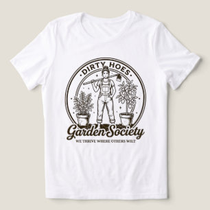 T-shirt En Tri-matière Société de jardinage de sales putes Drôle de jardi