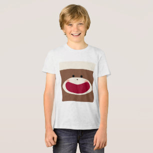 T-shirt En Tri-matière Sock Monkey Smile (Garçon)