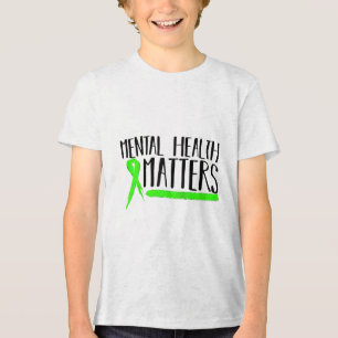 T-shirt En Tri-matière Soins de santé mentale Cadeau Soins de santé menta