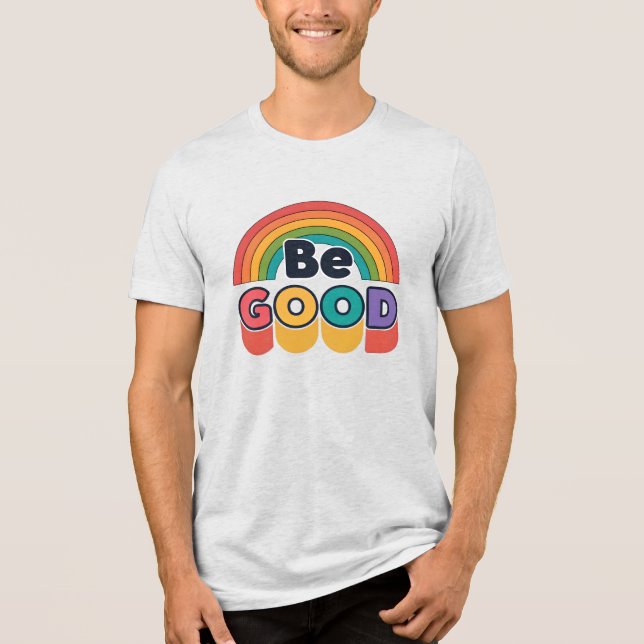 T-shirt En Tri-matière Sois bon (Recto)