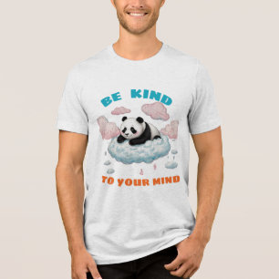 T-SHIRT EN TRI-MATIÈRE SOIS GENTIL À TON ESPRIT