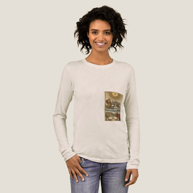 T-shirt En Tri-matière Sol Invictus : Le Sceau Doré  (Recto complet)