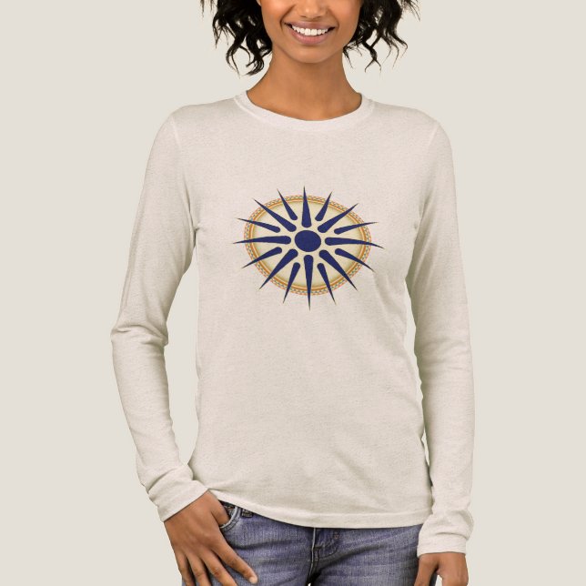 T-shirt En Tri-matière Soleil de Vergina (version 2) (Recto)