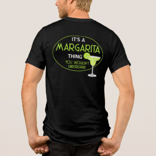 T-shirt En Tri-matière Son Mixologue De Cocktail De Margarita Chose