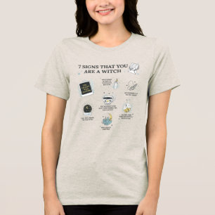 T-shirt En Tri-matière Sorcière d'Halloween Farce ou Friandise