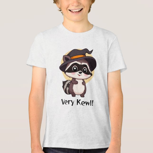 T-shirt En Tri-matière Sorcière raton laveur très kewl (Recto)