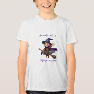 T-shirt En Tri-matière Sorcière volante livraison spéciale Halloween magi