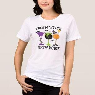 T-shirt En Tri-matière Sorcières rétro Soyez fou Halloween sorcières Dit