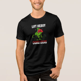 T-shirt En Tri-matière Soulever des Poids Lourds Changer de Couleurs – Ca