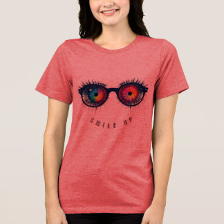 T-shirt En Tri-matière Souriez en verre