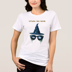 T-shirt En Tri-matière Sous mon charme - Sorcière aux yeux bleus