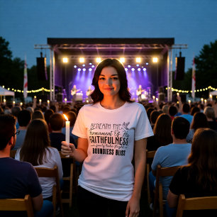 T-shirt En Tri-matière Sous Sa Fidélité, Joie Sans Limite