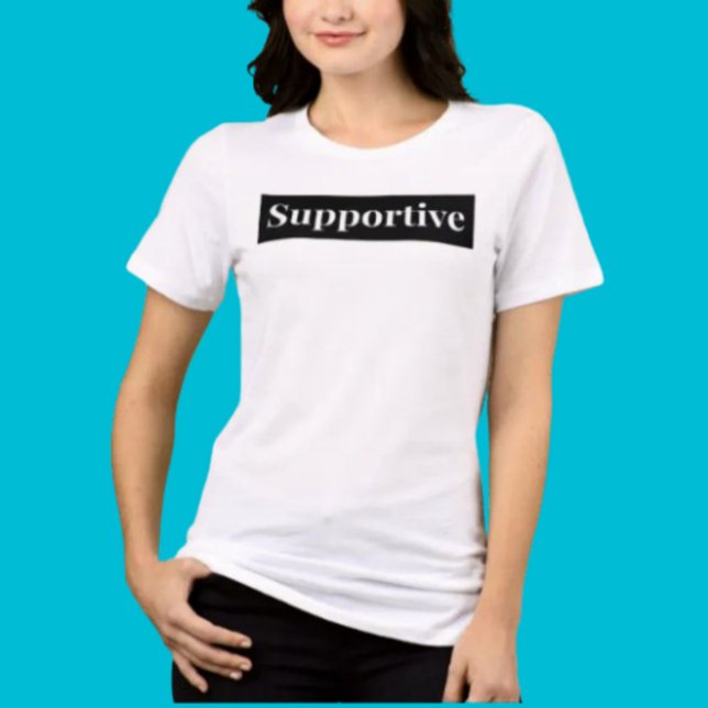 T-shirt En Tri-matière Soutien-gorge Tee Block Bold (Créateur téléchargé)
