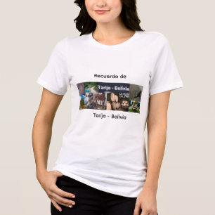 T-shirt En Tri-matière Souvenir de Tarija Bolivie