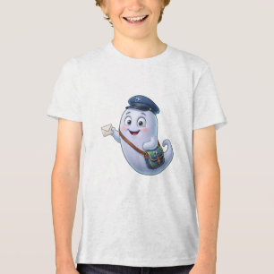 T-shirt En Tri-matière Spécial Livraison Fantôme Volant Halloween Mignon