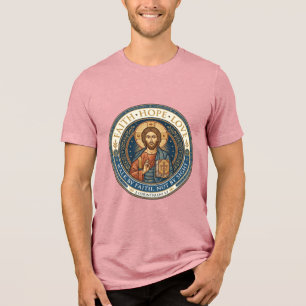 T-shirt En Tri-matière Spiritualité contemplative monastique de Jésus Gra
