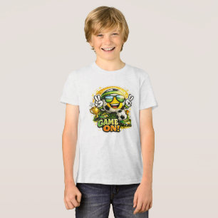 T-shirt En Tri-matière Splash de la mascotte de Game On Soccer
