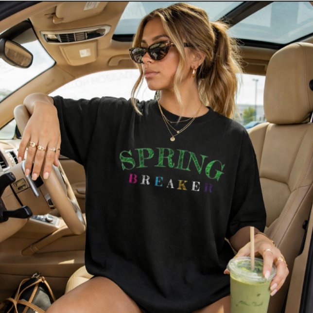 T-shirt En Tri-matière SPRING Breaker Colorful Women (Créateur téléchargé)