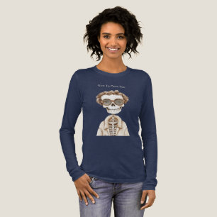 T-shirt En Tri-matière Squelette Lunettes Grand Sourire Enchanté