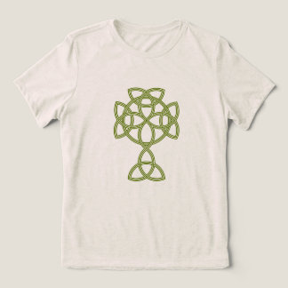 T-shirt En Tri-matière St. Patrick Celtic Cross | Trinity Knot & Quote