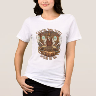 T-shirt En Tri-matière Steampunk Sky DJ – Rythmes Rétro, Vibes Élevées