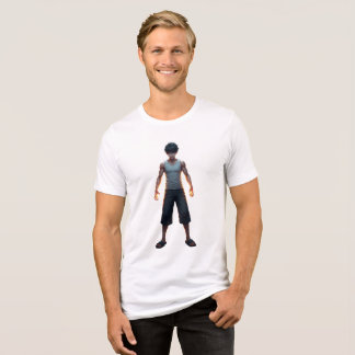 T-shirt En Tri-matière Steel Stance | Chemise avant guerrier d'animé plei