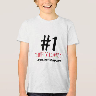 T-shirt En Tri-matière Sticker F1 Max Simply Lovely