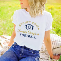 Stoney Creek Junior Cougars Football Blanc