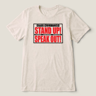 T-shirt En Tri-matière Stop Bullying - Stand Up, Speak Out