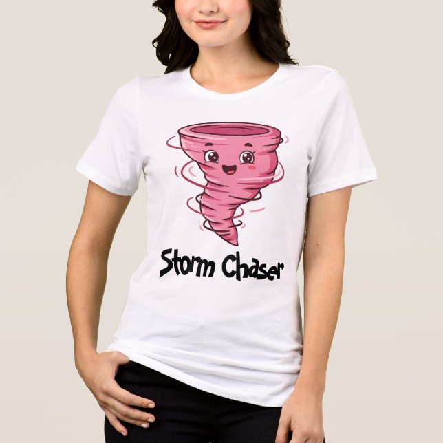 T-shirt En Tri-matière Storm Chaser de la Twonado fille Chemise femme (Recto)