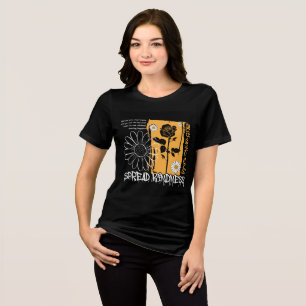 T-shirt En Tri-matière Streetwear Répandre la gentillesse