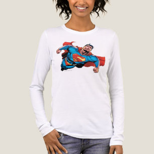 T-shirt En Tri-matière Style de bande dessinée Superman