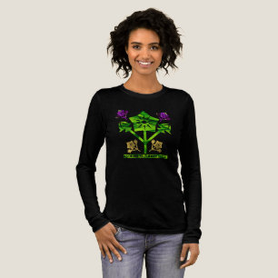 T-shirt En Tri-matière Style de fleur étonnant
